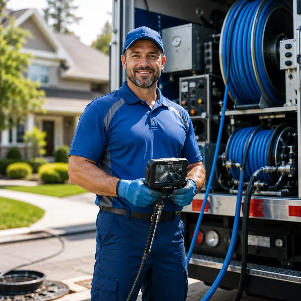 Local outdoor drain cleaning specialists in Prentice, WI